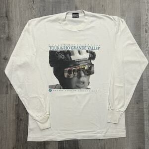 VTG Tour Of The Rio Grande Valley Rotary Club White Long Sleeve Cycling T Shirt